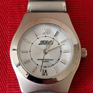VINTAGE 1980'S, SOLO STAINLESS STEEL WATCH